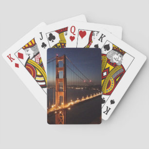 Golden Gate Bridge from Marin headlands Playing Cards
