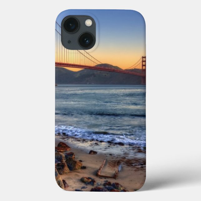 Golden Gate Bridge from San Francisco bay trail. Case-Mate iPhone Case (Back)