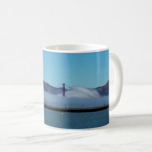 Golden Gate Bridge in Fog, San Francisco Coffee Mug