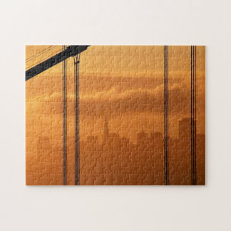 Golden Gate Bridge in front of the San Francisco Jigsaw Puzzle