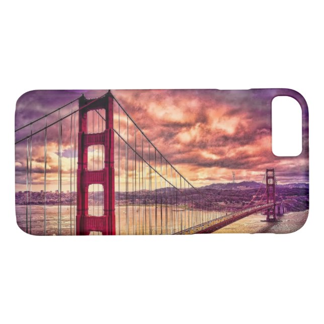 Golden Gate Bridge in San Francisco, California Case-Mate iPhone Case (Back (Horizontal))