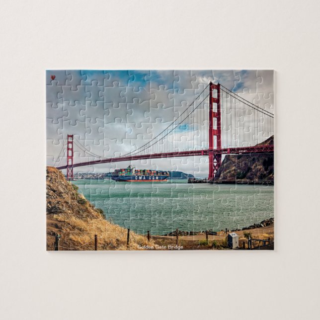 Golden Gate Bridge Jigsaw Puzzle (Horizontal)