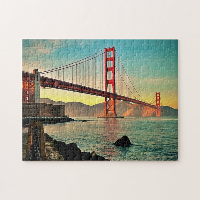 Golden Gate Bridge Jigsaw Puzzle (Horizontal)