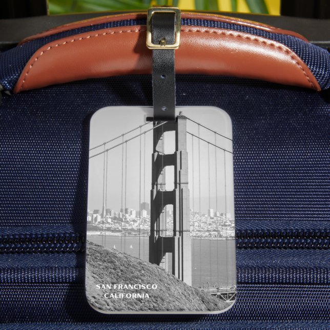 Golden Gate Bridge Luggage Tag (Front Insitu 2)