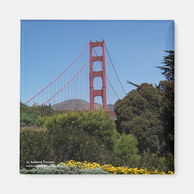 Golden Gate Bridge Magnet (Front)