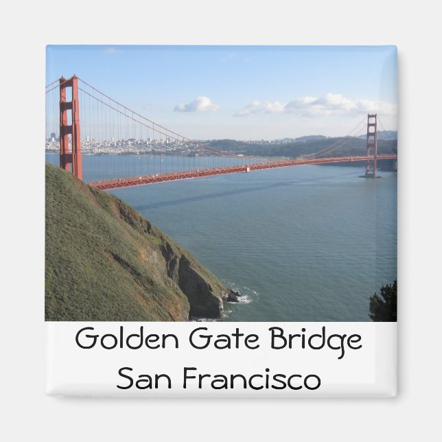 Golden Gate Bridge Magnet (Front)