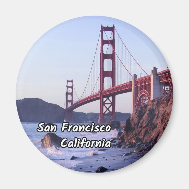 Golden Gate Bridge Magnet (Front)