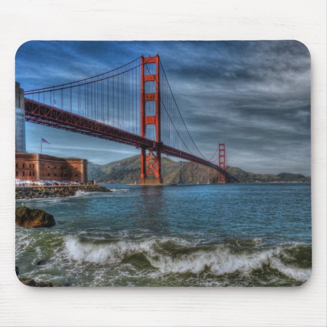 Golden Gate Bridge Mouse Pad (Front)