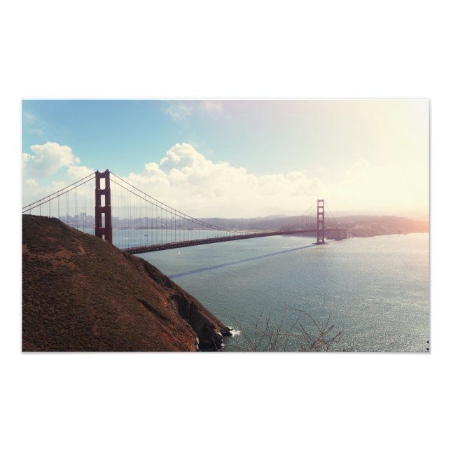 Golden Gate Bridge Photo Print (Front)