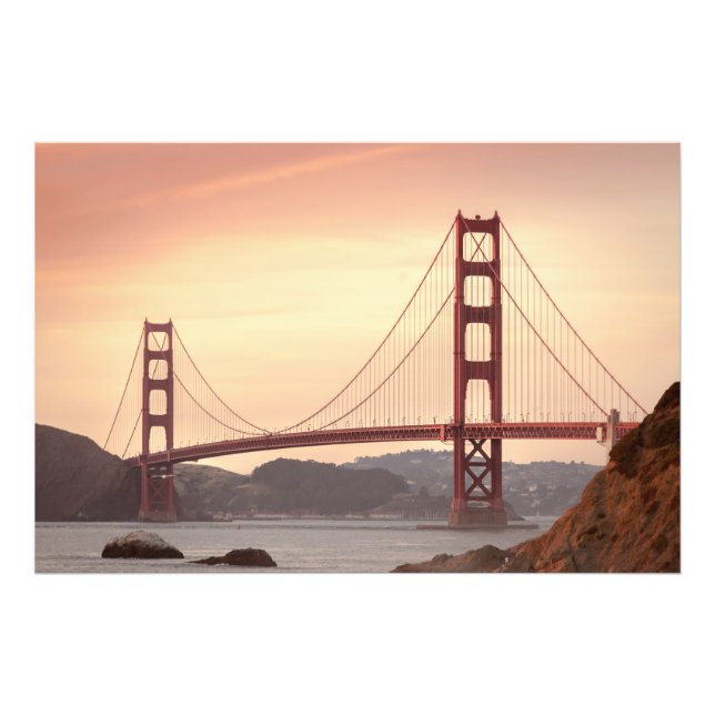 Golden Gate Bridge Photo Print (Front)