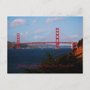 Golden Gate Bridge Postcard