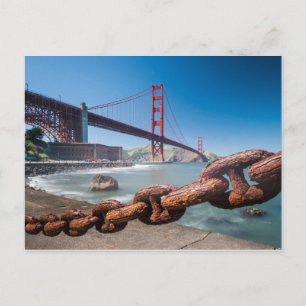 Golden Gate Bridge Postcard