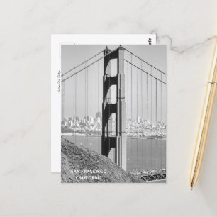 Golden Gate Bridge Postcard
