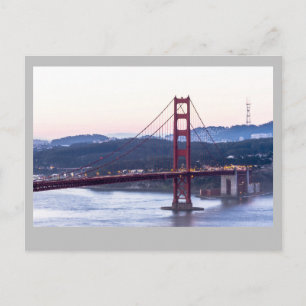 Golden Gate Bridge Postcard
