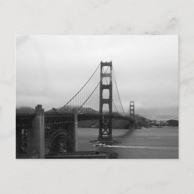 Golden Gate Bridge Postcard (Front)