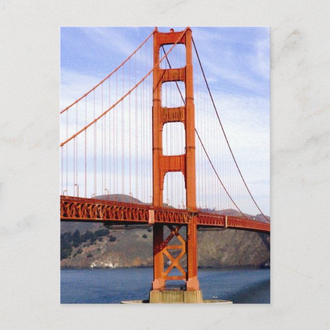 Golden Gate Bridge Postcard (Front)