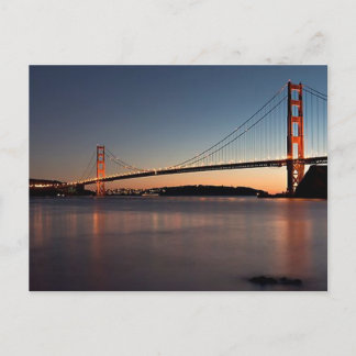 Golden Gate Bridge Postcard