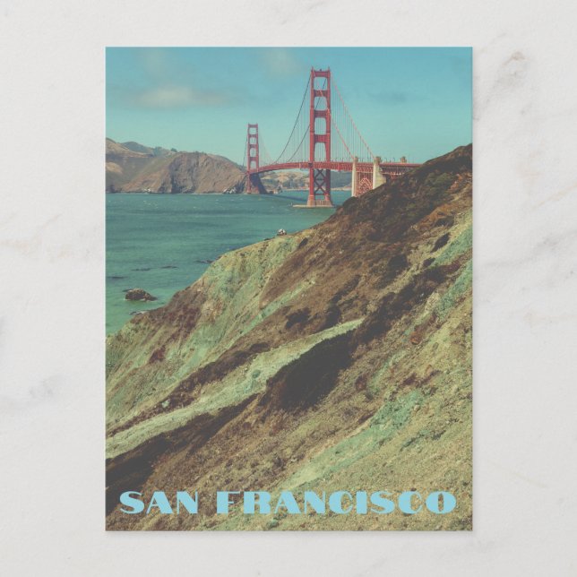 Golden Gate Bridge Postcard (Front)