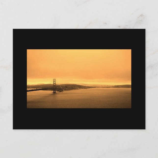 Golden Gate Bridge Postcard (Front)