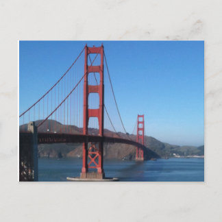 Golden Gate Bridge Postcard
