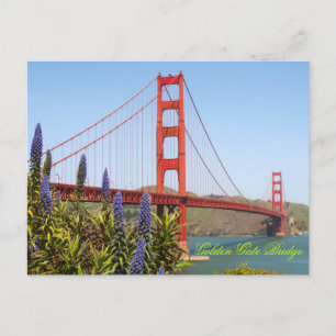 Golden Gate Bridge Postcard