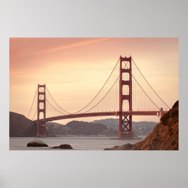 golden gate bridge poster (Front)