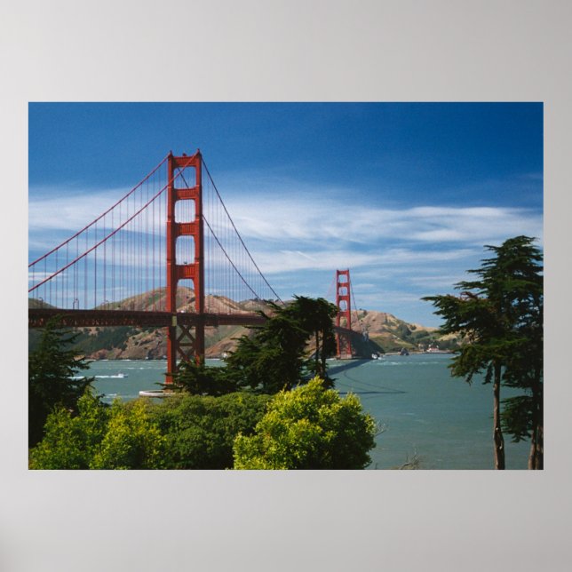 Golden Gate Bridge Poster (Front)