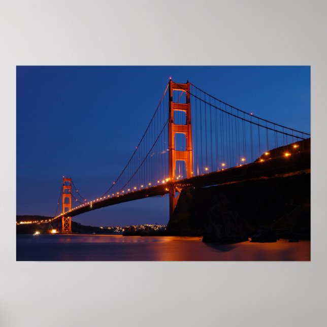 Golden Gate Bridge Poster (Front)