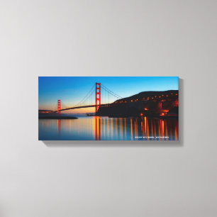 Golden Gate Bridge,  San Francisco Bay Canvas Print