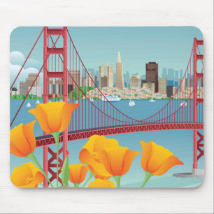 Golden Gate Bridge   San Francisco, CA Mouse Pad