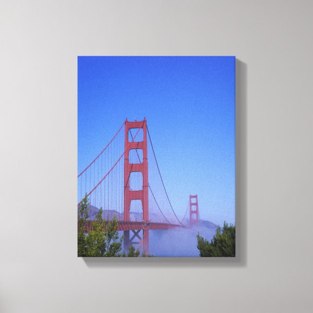 Golden Gate Bridge, San Francisco, California, 10 Canvas Print (Front)