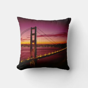 Golden Gate Bridge, San Francisco, California 3 Cushion
