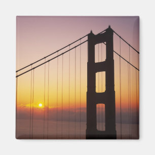 Golden Gate Bridge, San Francisco, California, 3 Magnet