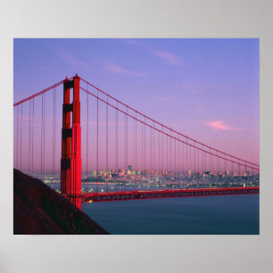 Golden Gate Bridge, San Francisco, California, 7 Poster