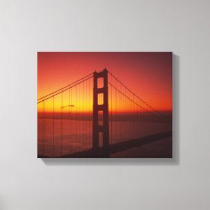 Golden Gate Bridge, San Francisco, California, 9 Canvas Print