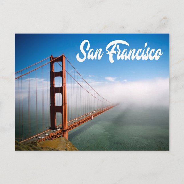 Golden Gate Bridge San Francisco, California CA Postcard (Front)