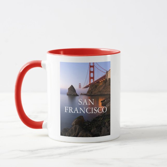 Golden Gate Bridge | San Francisco California Mug (Left)