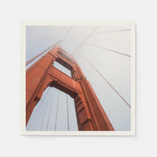 Golden Gate Bridge San Francisco California Photo Napkin