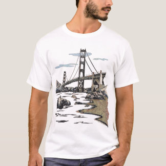Golden Gate Bridge San Francisco California T-Shirt