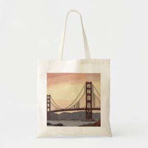 Golden Gate Bridge San Francisco California Tote Bag