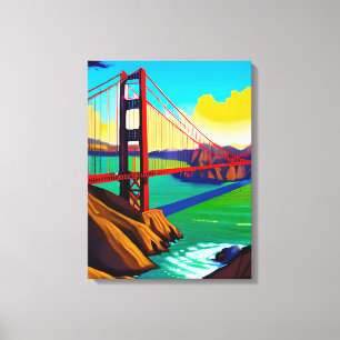 Golden Gate Bridge, San Francisco   Canvas Print