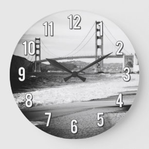 Golden Gate Bridge, San Francisco Large Clock