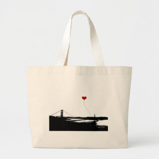 Golden Gate Bridge San Francisco Lover's Large Tote Bag