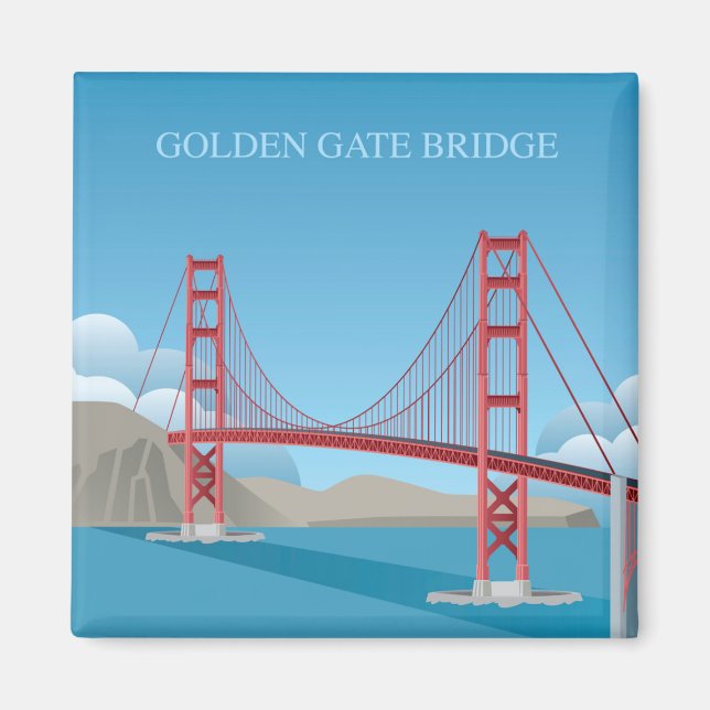 Golden Gate Bridge | San Francisco Magnet (Front)