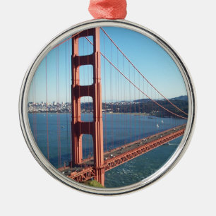 Golden Gate Bridge, San Francisco Metal Tree Decoration