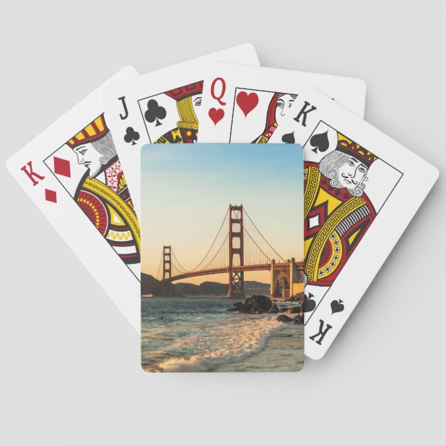 Golden Gate Bridge, San Francisco Playing Cards (Back)
