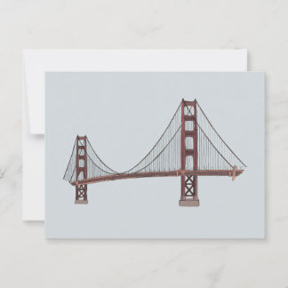 Golden Gate Bridge - San Francisco - Postcard