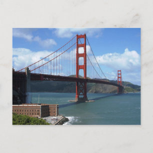 Golden Gate Bridge, San Francisco Postcard