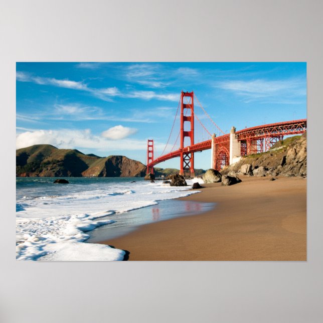 Golden Gate Bridge | San Francisco Poster (Front)