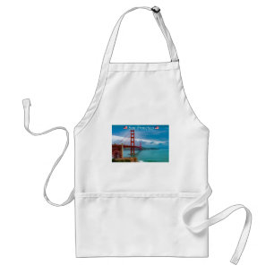 Golden Gate Bridge San Francisco Standard Apron